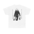 Anime Graphic Tee — Jujutsu Kaisen Gojo Walk with Masks Shirt