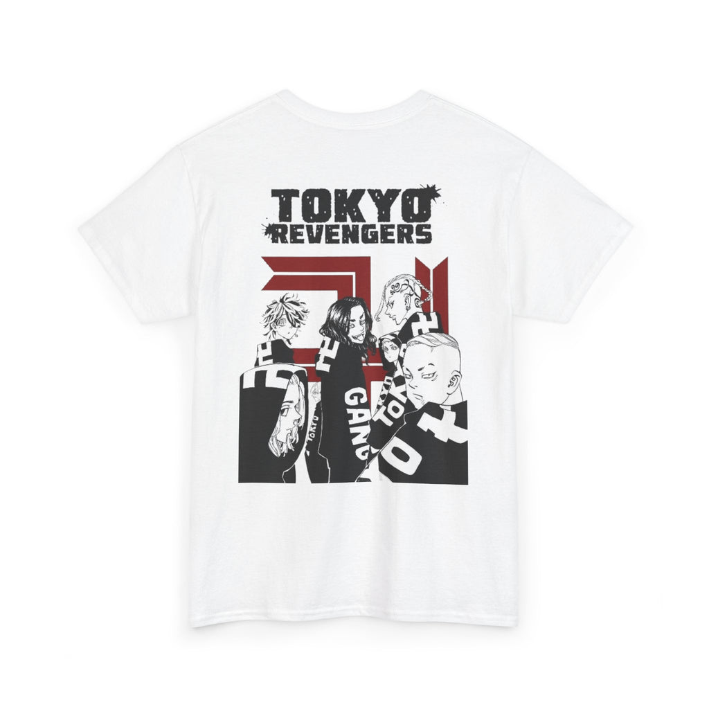 Tokyo Revengers Anime Tee — Group Backprint Graphic T-Shirt